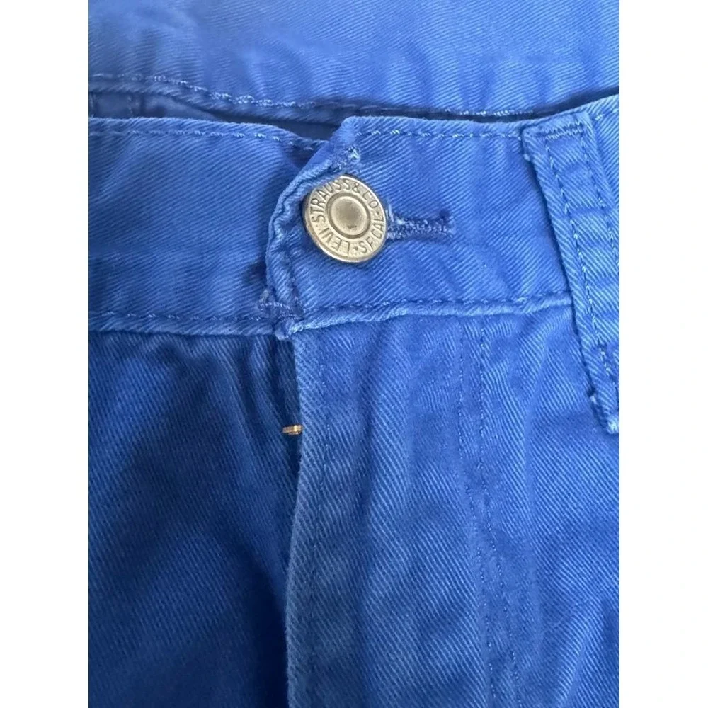 Levi's 514 Straight Fit Men's W32 L34 Blue Denim Jeans Low Rise 5-Pocket Zip Fly